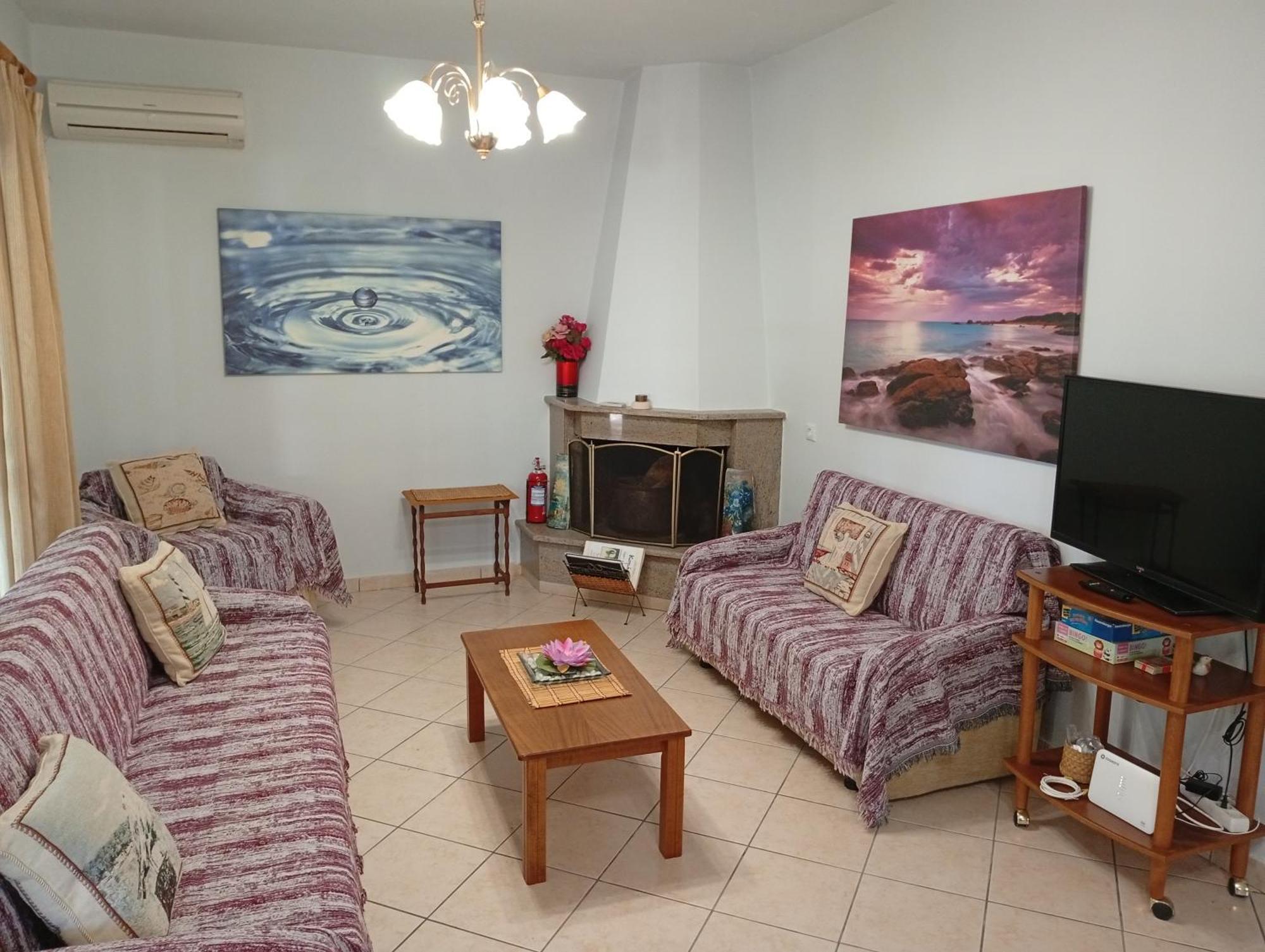 Lefkas House With Garden Villa Tsoukaládhes Eksteriør bilde